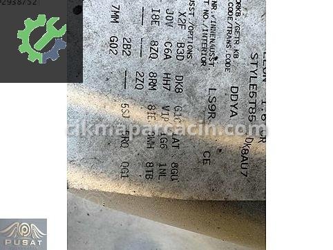 Seat Leon Sol Arka Çamurluk çıkma parça