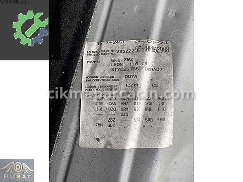 Seat Leon Sol Arka Çamurluk çıkma parça