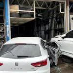 SEAT LEON SOL ARKA ÇAMURLUK BEYAZ HATASIZ