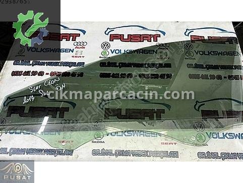 Seat Leon Sol Ön Kapı Camı çıkma parça