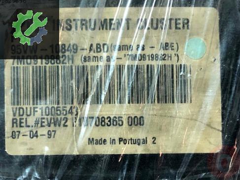 Sharan alhamra glaxsi gösterge saati 7M0919882H