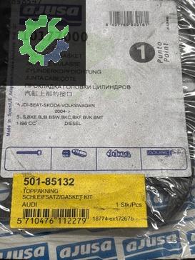SIFIR SKODA SÜPER B SİLİNDİR ÜST KAPAK CONTASI 10177000