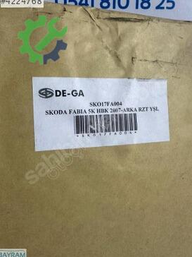 Skoda Fabia Arka Cam çıkma parça