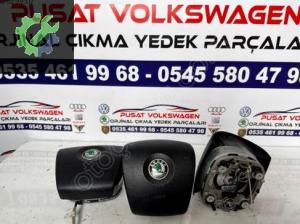 SKODA FABİA ÇIKMA ORJİNAL DİREKSİYON AİRBAG 6Y0 880 201 G