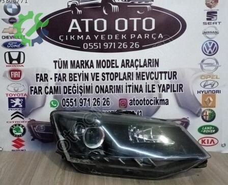 Skoda Fabia Far çıkma parça