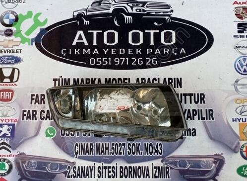 Skoda Fabia Far çıkma parça