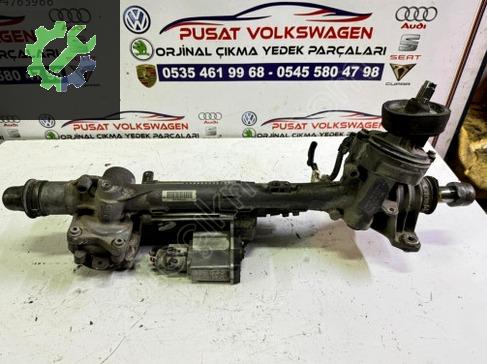SKODA OCTAVİA ÇIKMA ORJİNAL DİREKSİYON KUTUSU ELEKTİRİKLİ