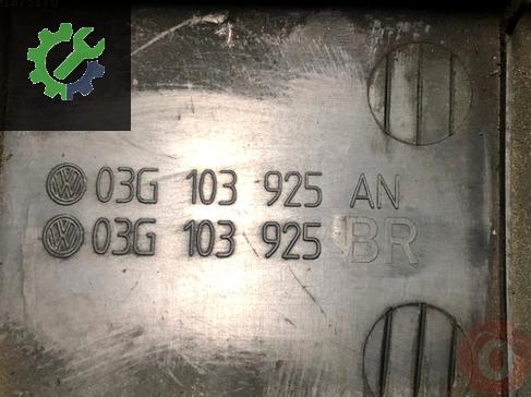 Skoda Octavia motor ust koruma kapak 03G103925An 03G103925BR