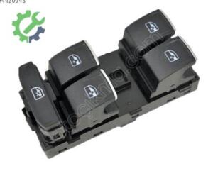 Sıfır Skoda Octavia Cam Düğmesi 5ED959857A