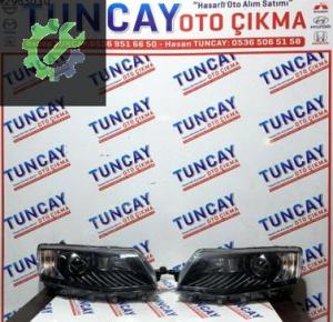 SKODA OCTAVİA SOL MERCEKLİ FAR 2013-2017 ÇIKMA YEDEK PARÇA
