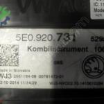 SKODA OKTAVİA GÖSTERGE PANELİ 5E0920731