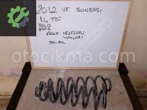 SKODA RAPİD POLO ARKA HELEZON YAYLARI SAĞ SOl 2012 M