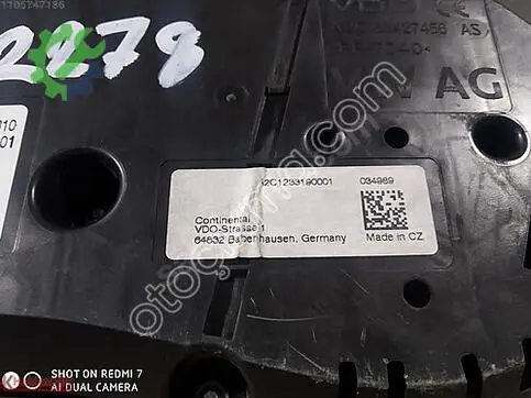 Skoda Superb Gösterge Paneli çıkma parça
