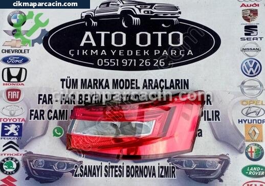 Skoda Superb Sağ Stop çıkma parça