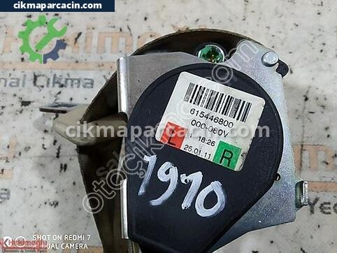 Skoda Superb Emniyet Kemeri çıkma parça
