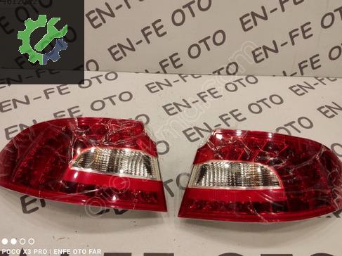 SKODA SUPERB SAĞ SOL STOP LAMBASI LEDLİ LED SIFIR 2007 – 2012 3