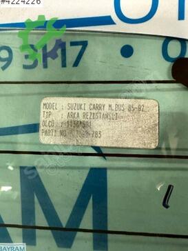 Suzuki Carry Arka Cam çıkma parça