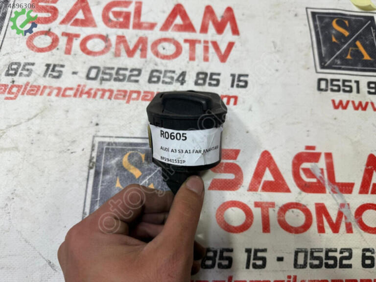 Audi A3 Far Anahtarı çıkma parça