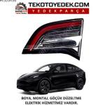 TESLA MODEL Y ARKA İÇ STOP SAĞ SOL 2021 2022 2023 2024 / KAMPANYA