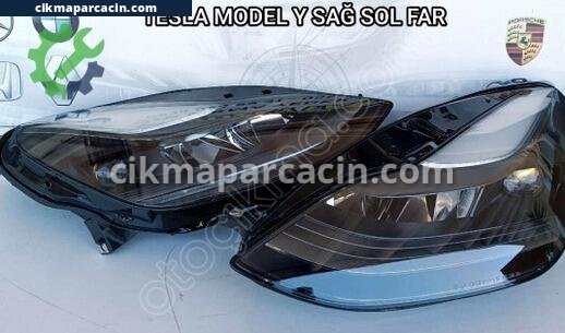 Tesla Model Y Far çıkma parça