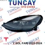 TESLA Y SOL LED’Lİ MERCEKLİ FAR 2022-2024 YEDEK PARÇA