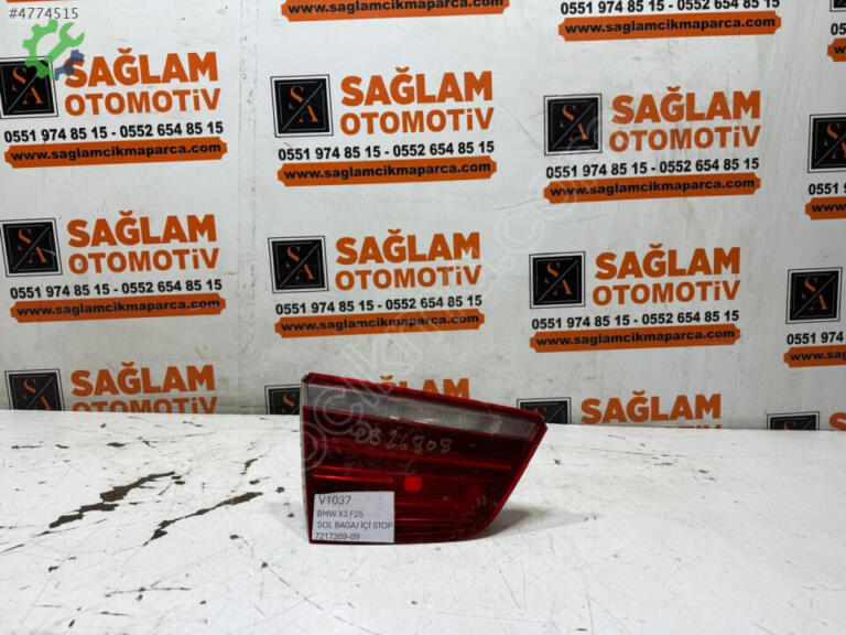 BMW X3 Bagaj çıkma parça