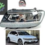 TİGİUAN ÖN FAR SAĞ SOL LEDLİ MERCEKLİ 2016 2017 2018 2019