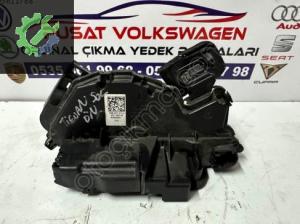 TİGUAN ÇIKMA ORJİNAL SOL ÖN KAPI KİLİDİ 5NB 837 015 E