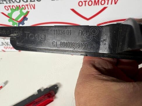 Togg T10X Fren Lambası çıkma parça