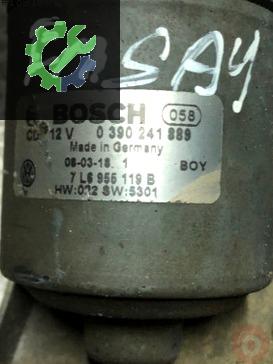 Touareg Porsche Cayenne silecek motoru 7L6955119B 7L6955023B