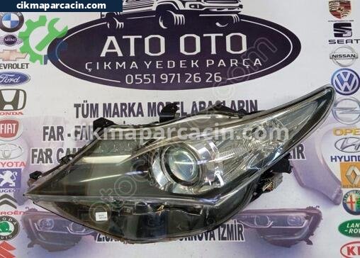 Toyota Auris Far çıkma parça