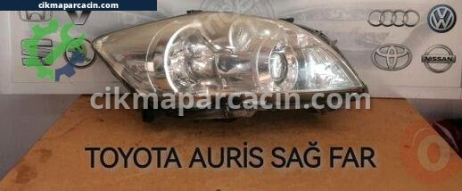 Toyota Auris Far çıkma parça