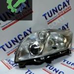 TOYOTA AURİS SOL MERCEKLİ FAR 2007-2010