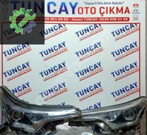 TOYOTA C-HR SOL LED’Lİ MERCEKLİ FAR 2016-2019 ÇIKMA PARÇA ORJİNAL