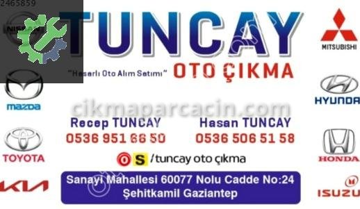 Toyota Corolla Bagaj Kapağı çıkma parça