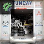 TOYOTA COROLLA MAKYAJLI ARKA TAMPON 2005-2006 ÇIKMA PARÇA ORJİNAL