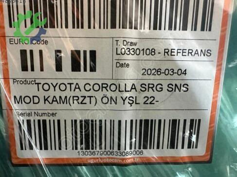 Toyota Corolla Ön Cam çıkma parça