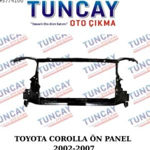 TOYOTA COROLLA ÖN PANEL 2002-2007 YEDEK PARÇA
