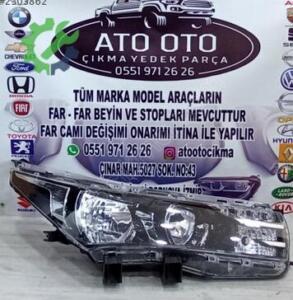 Toyota Corolla 2006-2023 Çıkma Sağ Far
