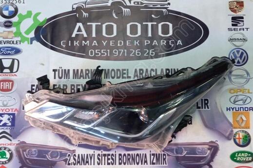 Toyota Corolla Far çıkma parça