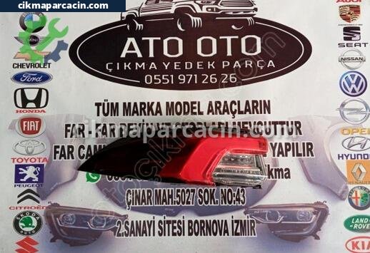 Toyota Corolla Sol Stop çıkma parça