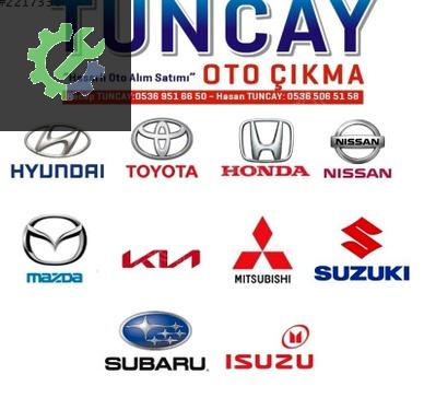 Toyota Corolla Sol Arka Stop 2011-2013 çıkma parça