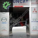 TOYOTA COROLLA SOL ÖN KAPI 2002-2007 ÇIKMA PARÇA ORJİNAL BOYASIZ