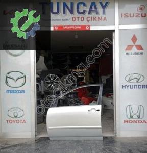 TOYOTA COROLLA SOL ÖN KAPI 2002-2007 ÇIKMA PARÇA ORJİNAL BOYASIZ