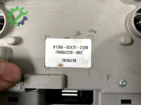 Toyota Corolla Tavan Lambası çıkma parça