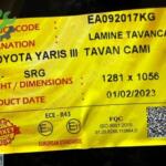 Çıkma Toyota Yaris Tavan Camı