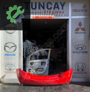 TOYOTA YARİS ARKA TAMPON 2012-2017 ÇIKMA PARÇA ORJİNAL