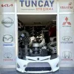 TOYOTA YARİS HYBRİD ÖN TAMPON 2012-2014 ÇIKMA PARÇA ORJİNAL