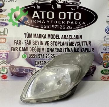 Toyota Yaris Far çıkma parça