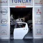TOYOTA YARİS SOL ARKA KAPI 2012-2018 ÇIKMA PARÇA ORJİNAL BOYASIZ